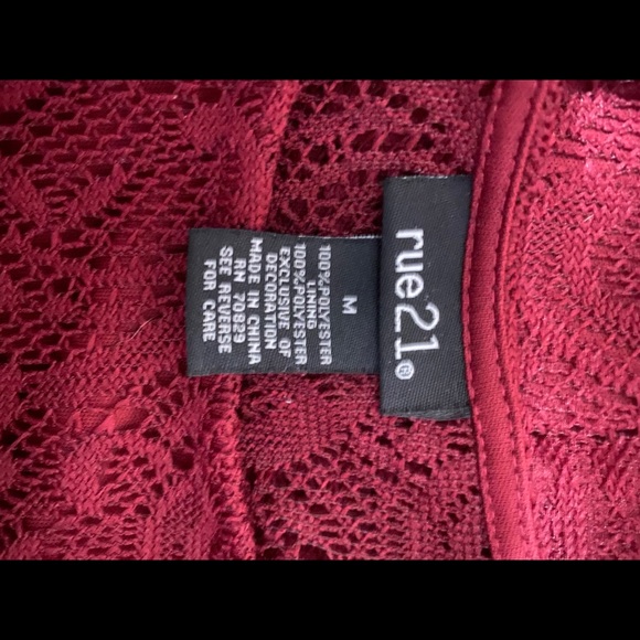 Size M Red dress - Picture 5 of 5